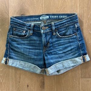 Fossil denim short short